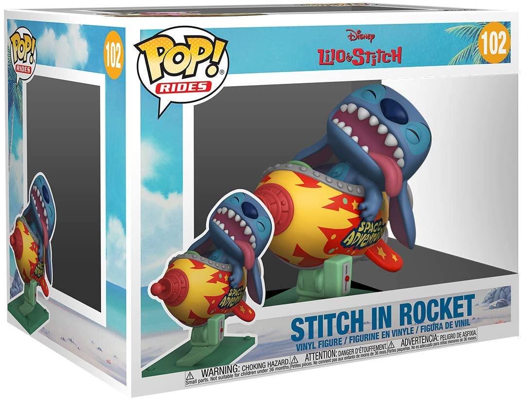 Фігурка Funko Pop Disney Lilo Stitch Stitch in Rocket 10 см (DLS SIR 102) - фото 2