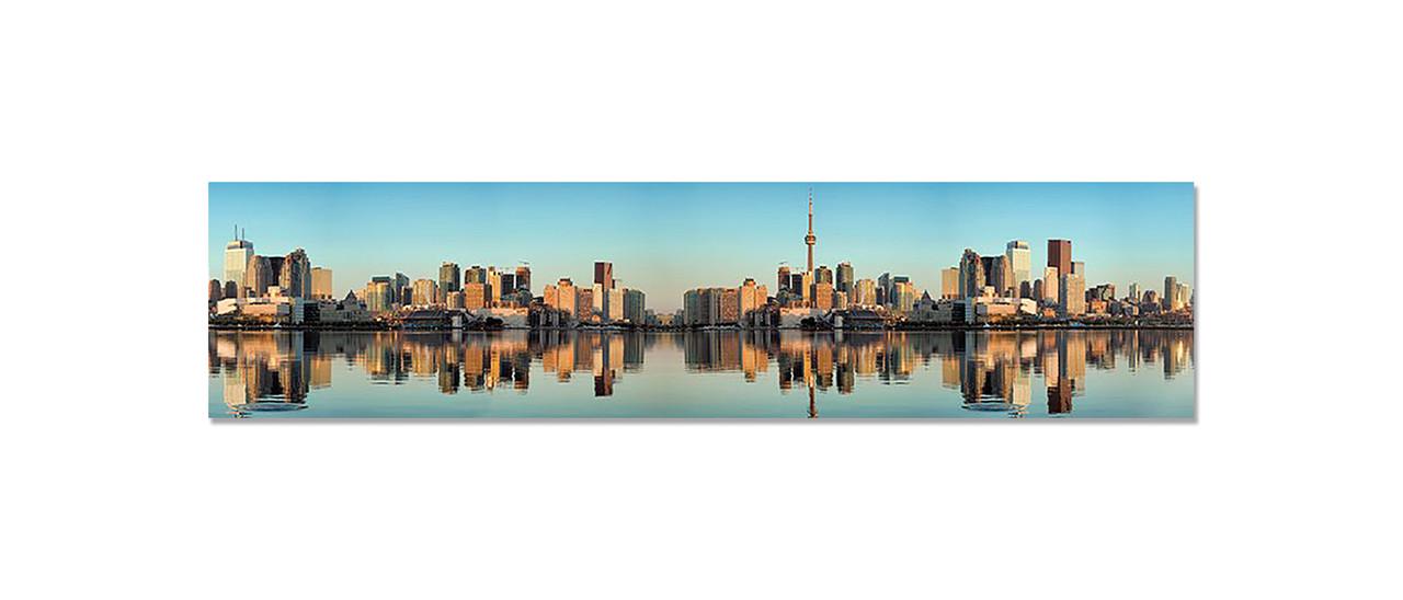 Наклейка виниловая на кухню Zatarga Отражение города на рассвете 600х2500 мм (1283915182) Наклейка виниловая на кухню Zatarga Отражение города на рассвете 600х2500 мм (1283915182)