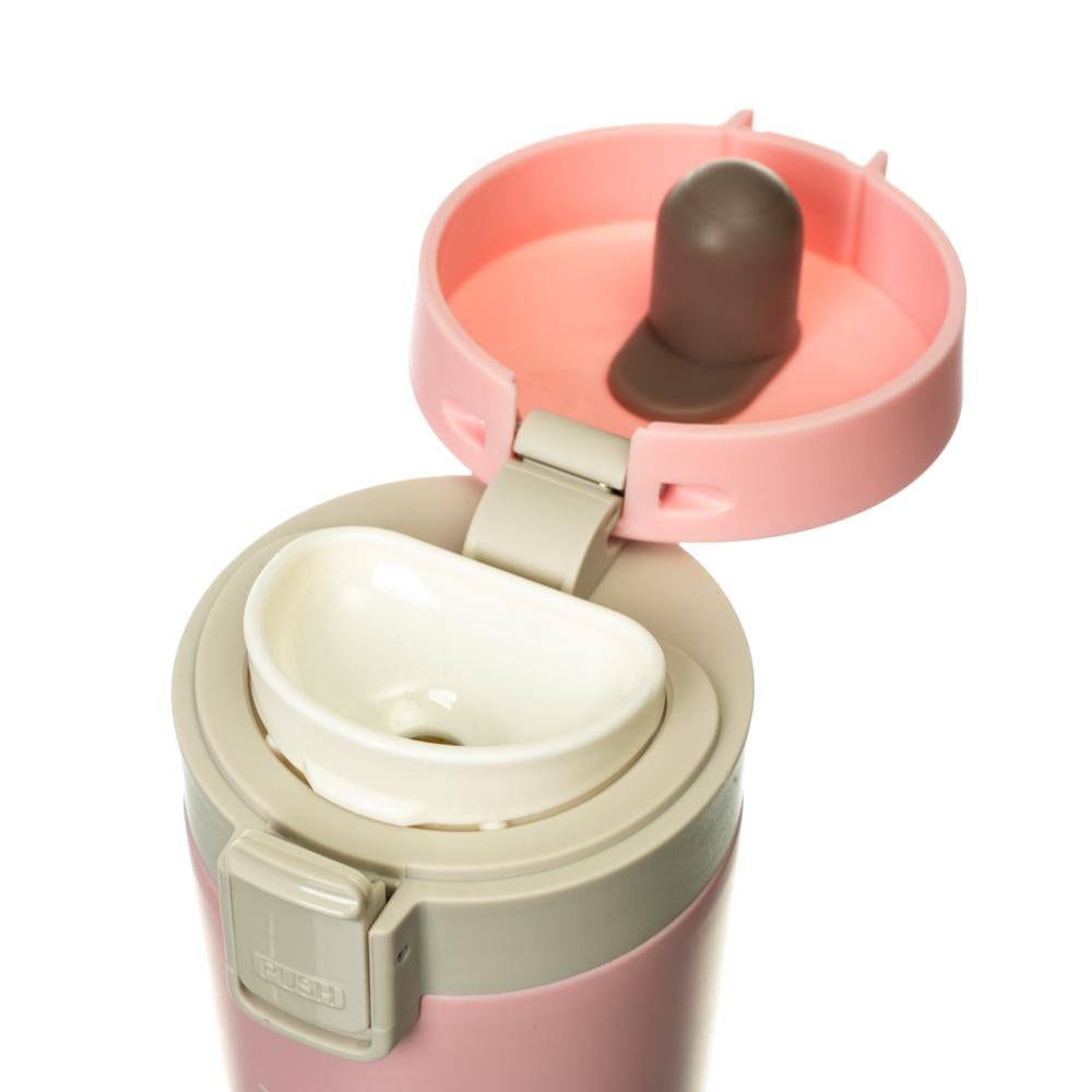 Термос Elisey Мокко 380 мл Розовый (8713-002) - фото 2
