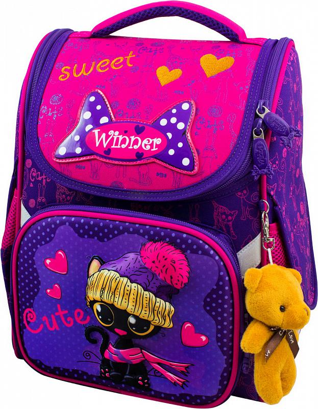 Школьный ранец Winner Stile 26х14х34 см Сиреневый (2026)