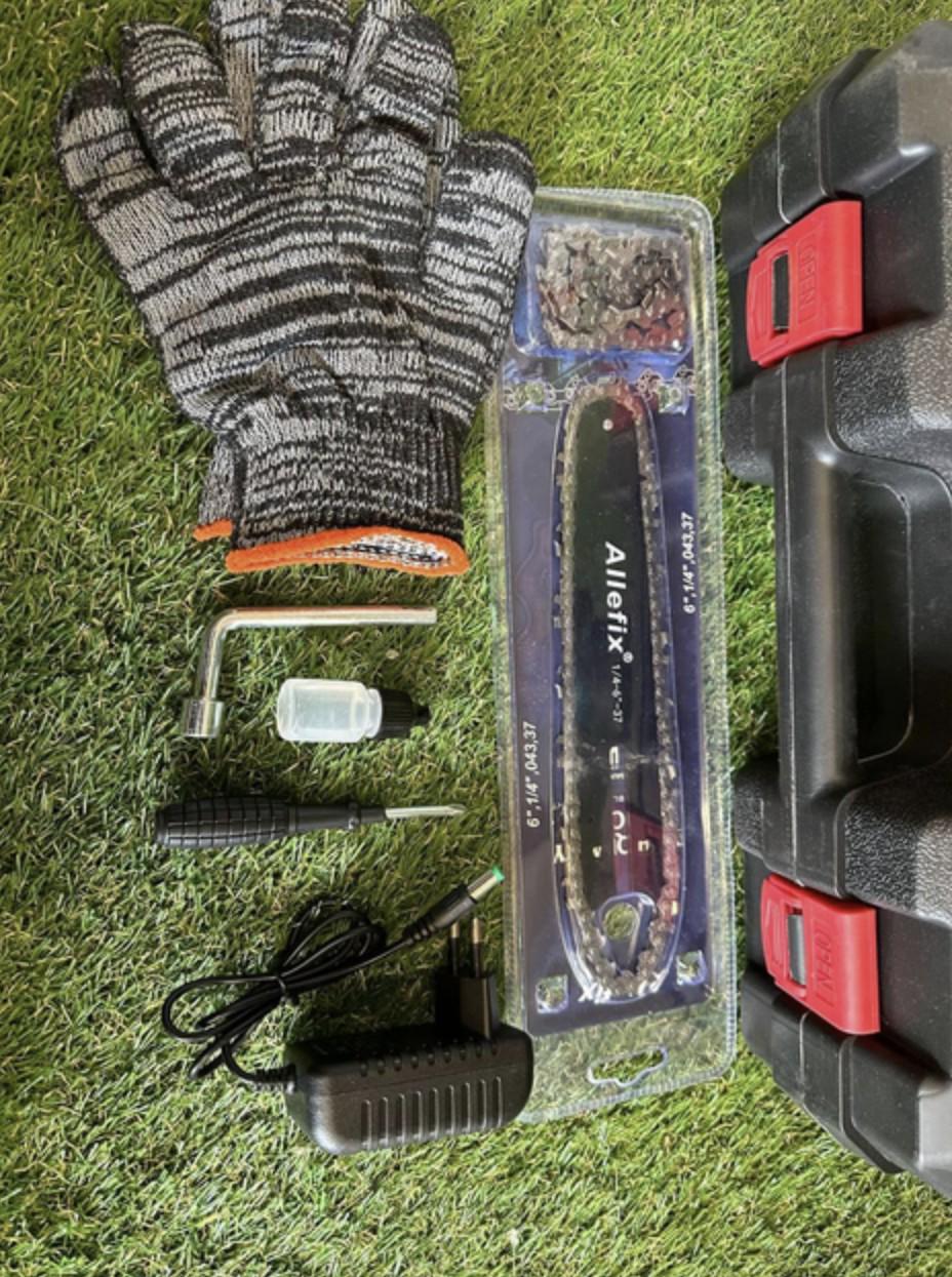 Мініпила акумуляторна Krafftec 48V 6 Ah 1200 Вт 2 х АКБ (30486380) - фото 3 Мініпила акумуляторна Krafftec 48V 6 Ah 1200 Вт 2 х АКБ (30486380) - фото 3