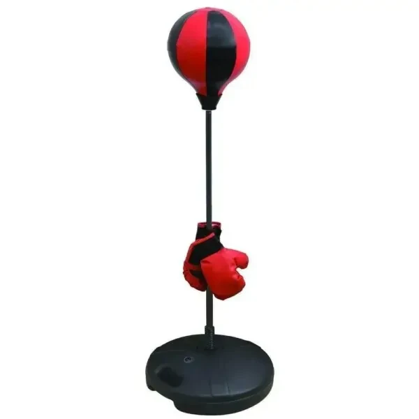 Набор детский боксерский стойка/перчатки + насос 80-110 см