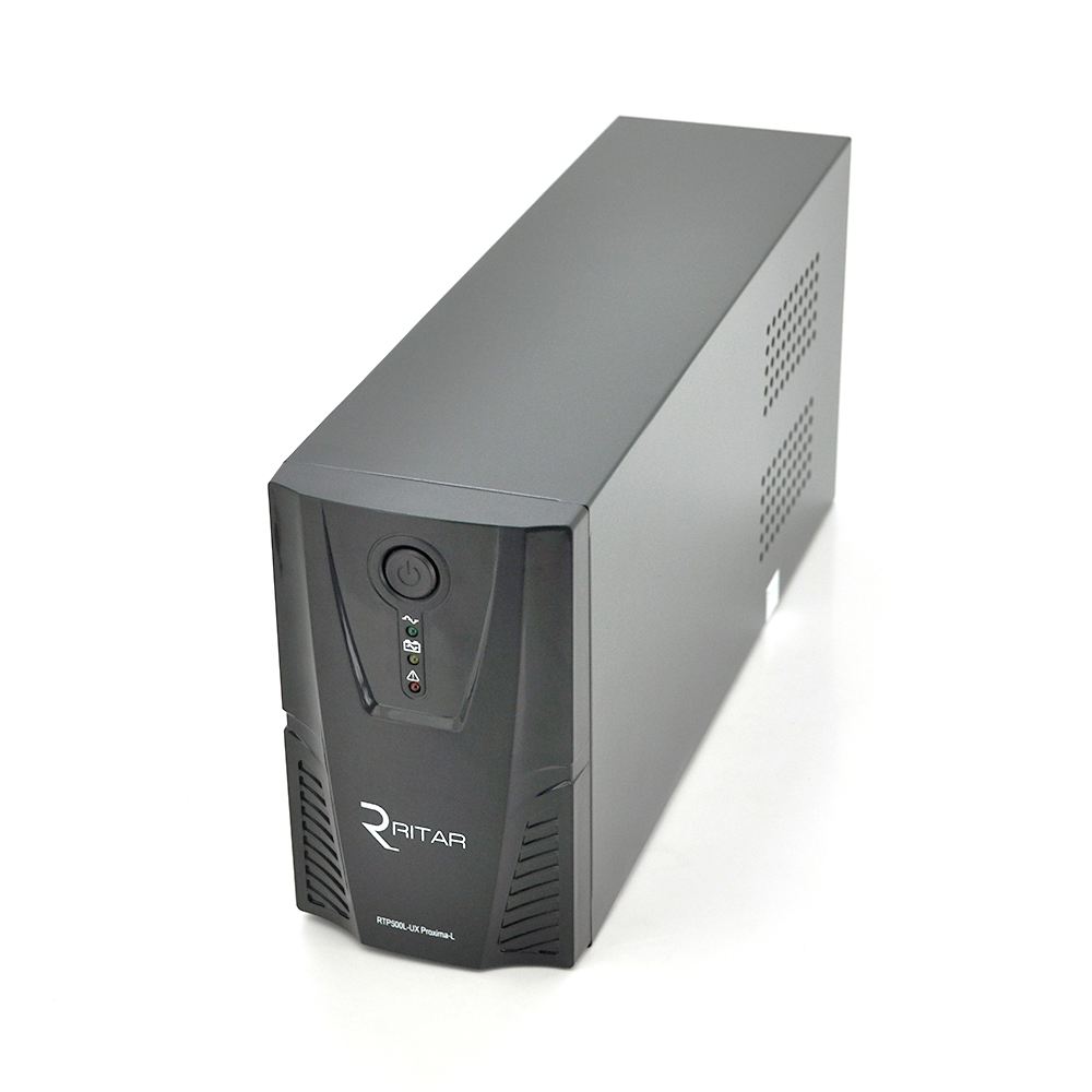 Источник бесперебойного питания Ritar 600VA с апроксимированной синусоидой 360 Вт AVR USB 4xIEC-320 C14 12В 7А 314х97х143 мм (YUT_V1794)
