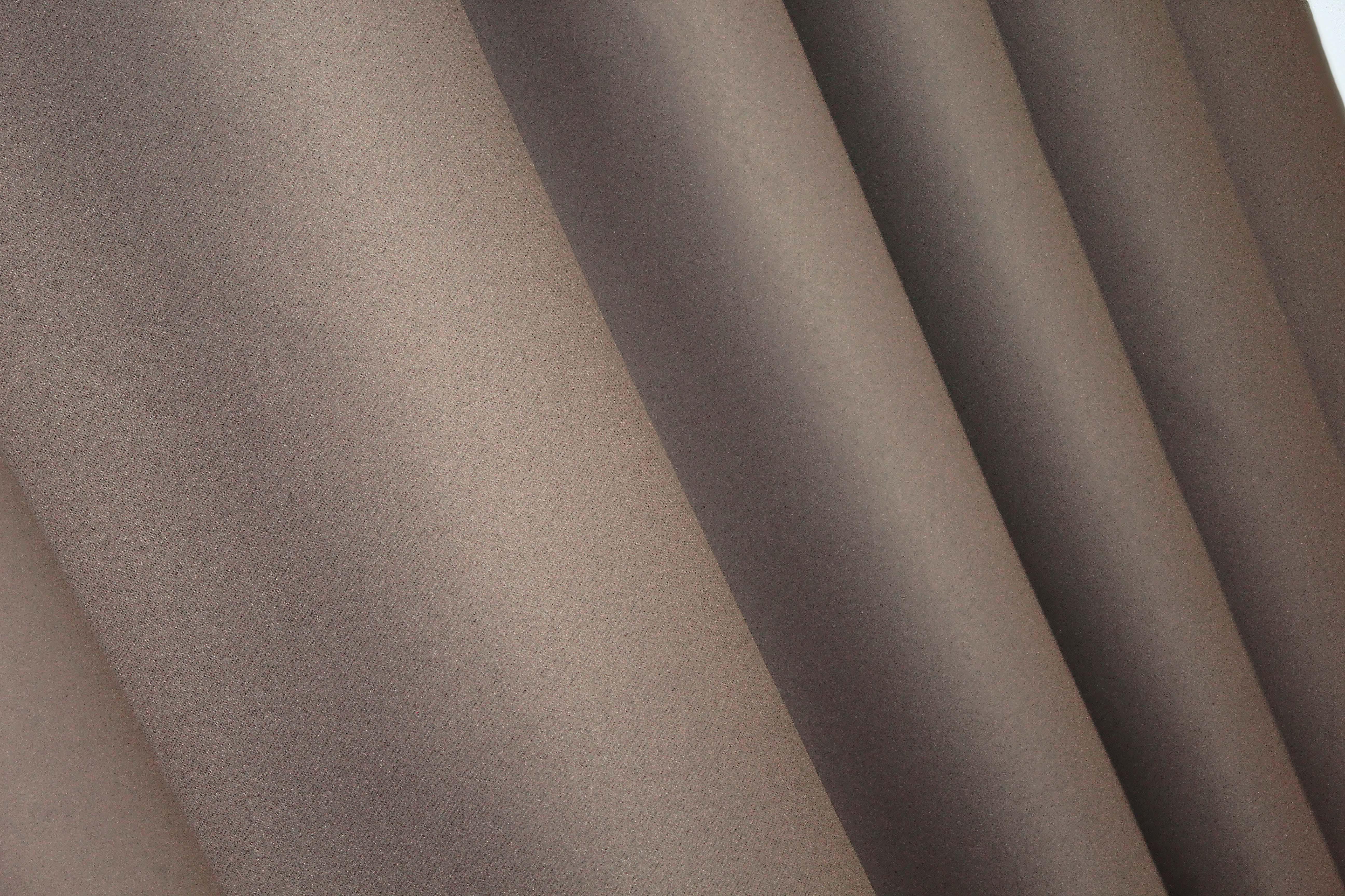 Комплект готових штор VR-Textil Блекаут Bagema Rvs № 1289 150х270 см 2 шт. Какао (33-0147) - фото 6 Комплект готових штор VR-Textil Блекаут Bagema Rvs № 1289 150х270 см 2 шт. Какао (33-0147) - фото 6