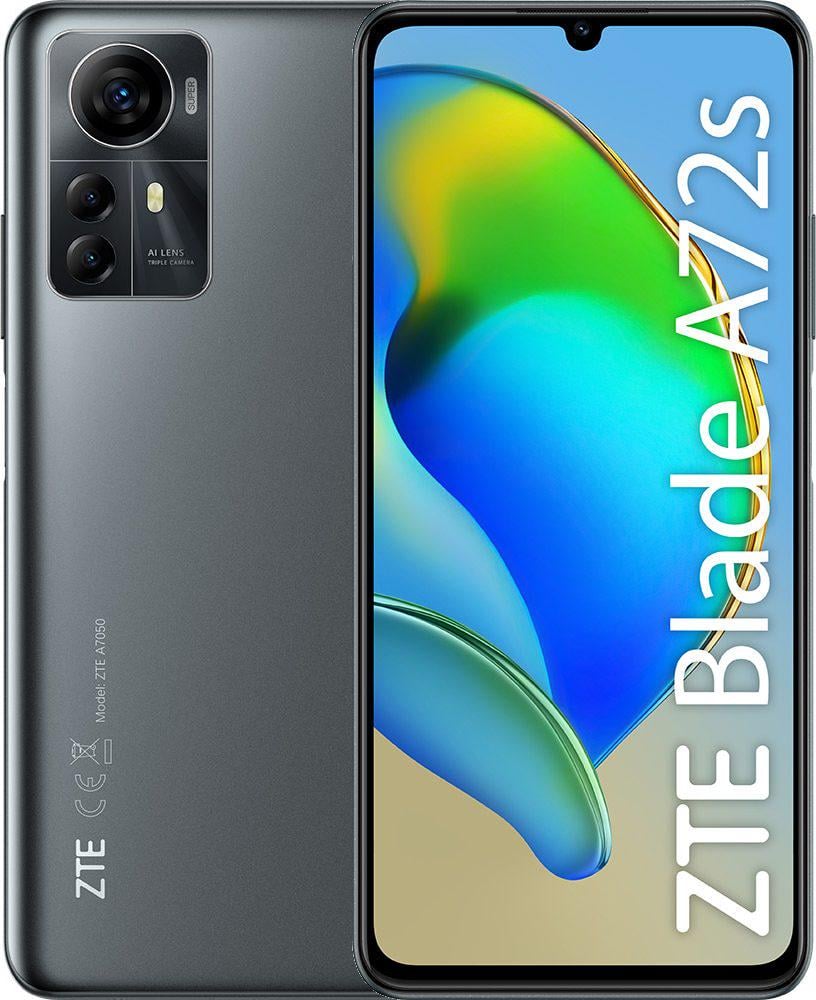 Смартфон ZTE Blade A72s 4/128Gb UA UCRF NFC Grey - фото 2