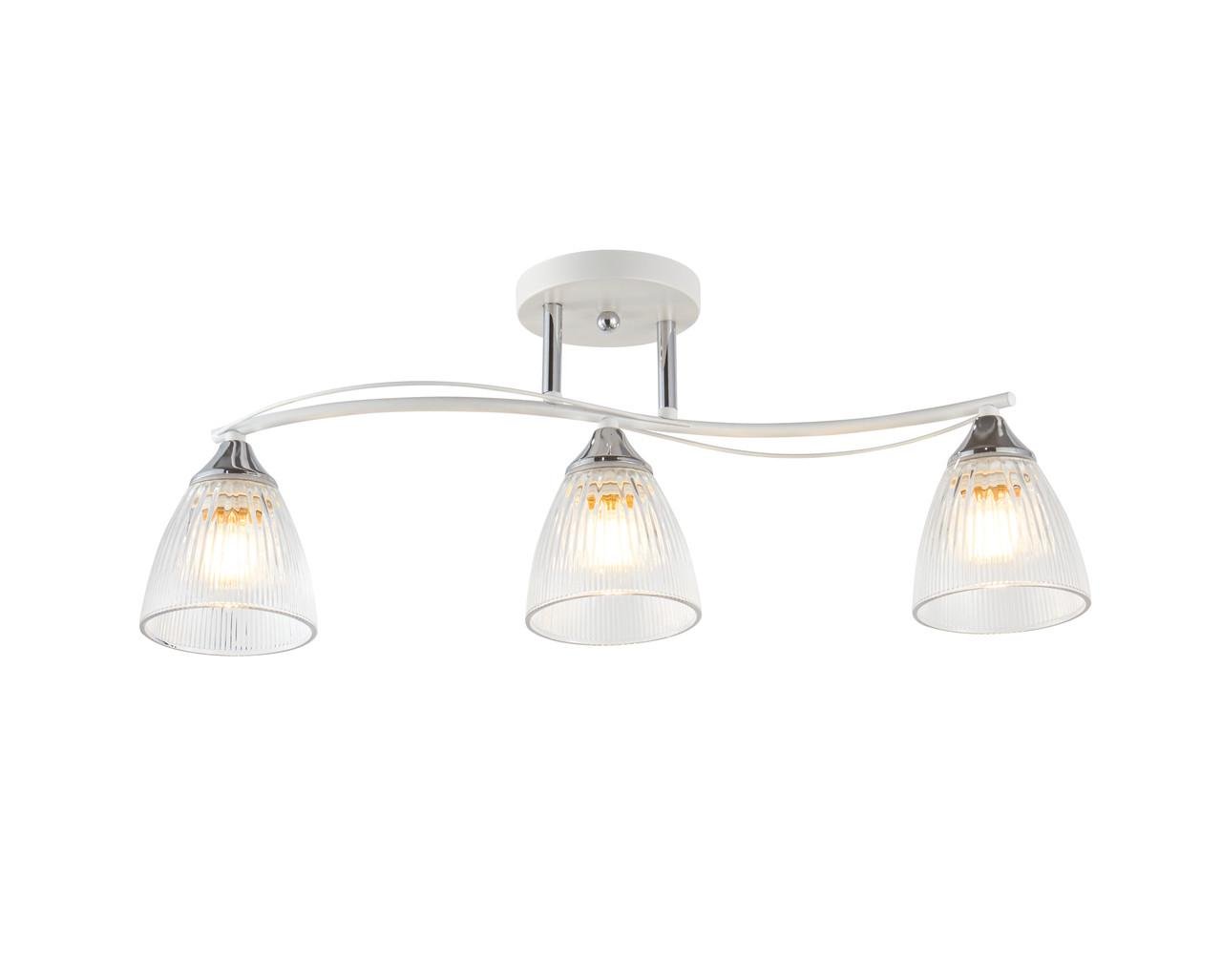 Люстра потолочная Sirius на 3 лампы Белый (196378/3)