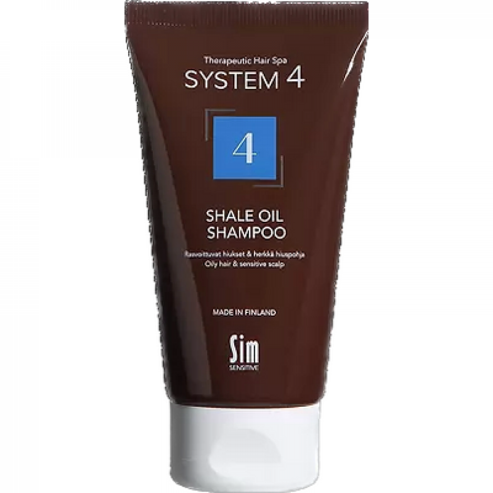 Шампунь для жирной и чувствительной кожи головы Sim Sensitive System 4 Shale Oil Shampoo 75 мл (18585686) - фото 2