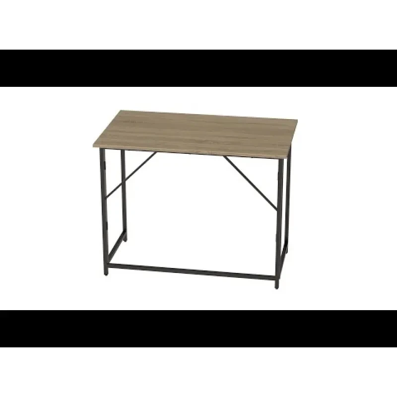 Стіл розкладний Ferrum-decor Moris метал/ДСП Чорний/Дуб Сонома (FRD-104672) - фото 8 Стіл розкладний Ferrum-decor Moris метал/ДСП Чорний/Дуб Сонома (FRD-104672) - фото 8