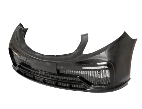 Бампер передний DDCarbon V2 для Mercedes Vito/V-class W447 2014- гг. натуральный карбон (148177)