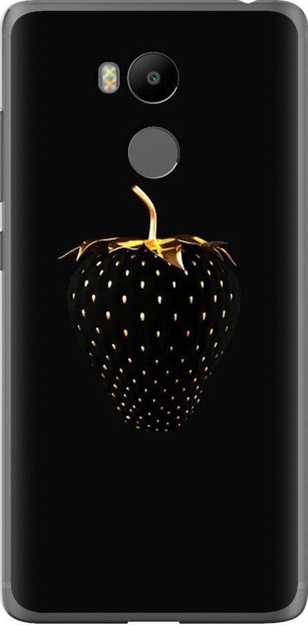 Чехол на Xiaomi Redmi 4 Prime Черная клубника (3585u-437-42517)