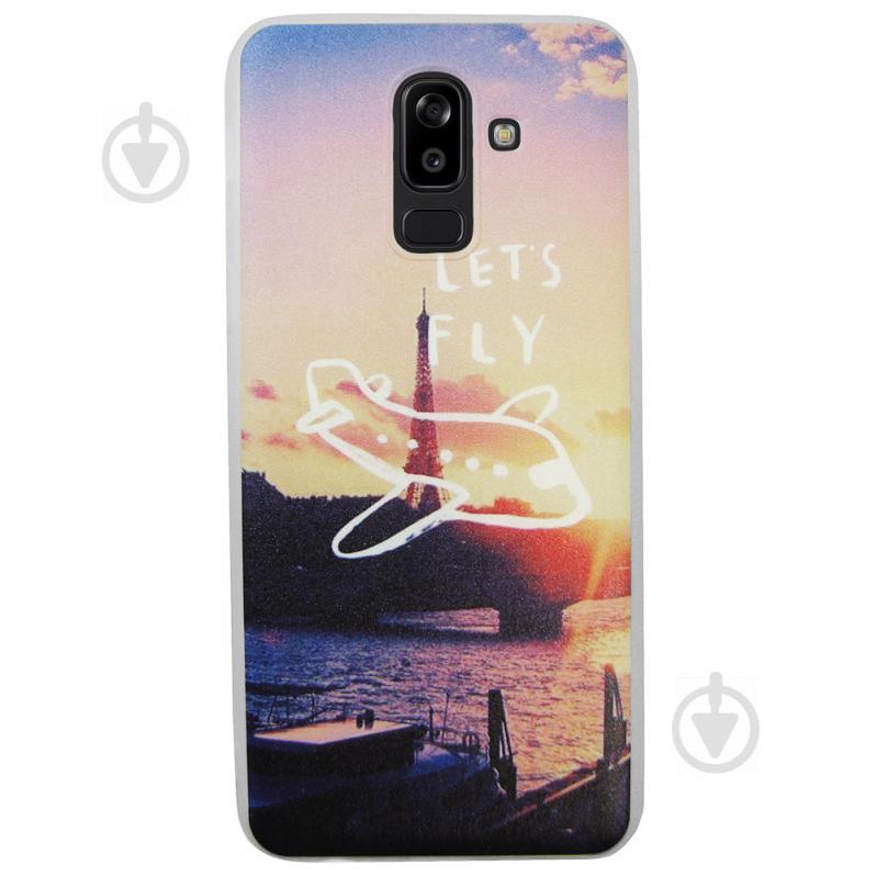 Чехол с рисунком Printed Silicone для Samsung J810 Galaxy J8 2018 Париж (arbc3159)