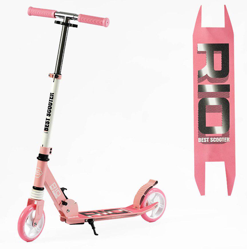 Самокат двухколесный Best Scooter R-23617 колеса PU 145 мм (150149) - фото 3