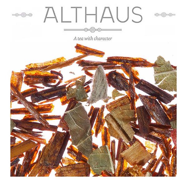 Чай трав'яний розсипний Althaus Rooibush Strawbarry Cream Ройбуш Полуниця з Вершками 250 г - фото 2 Чай трав'яний розсипний Althaus Rooibush Strawbarry Cream Ройбуш Полуниця з Вершками 250 г - фото 2