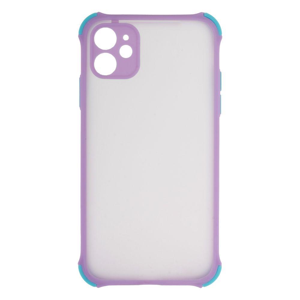 Силиконовый Чехол Накладка Avenger Armor with Frame для iPhone 11 Фиолетовый Силиконовый Чехол Накладка Avenger Armor with Frame для iPhone 11 Фиолетовый