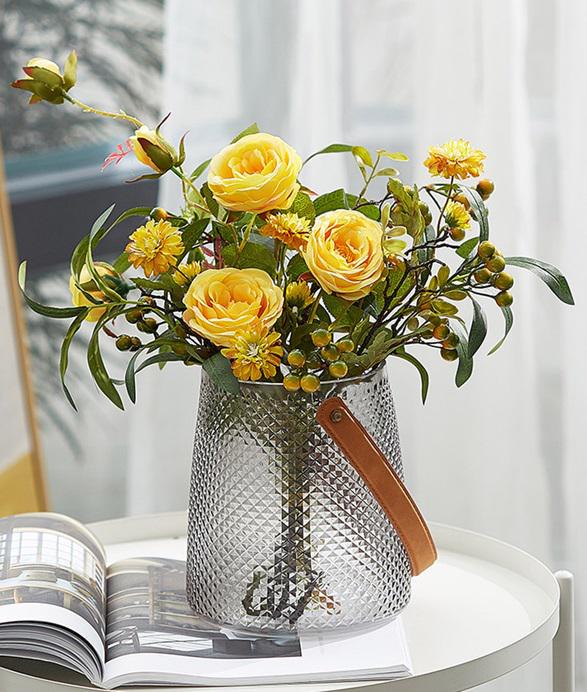 Ваза для квітів 18515 13х16х18 см (5010820) - фото 3 Ваза для квітів 18515 13х16х18 см (5010820) - фото 3