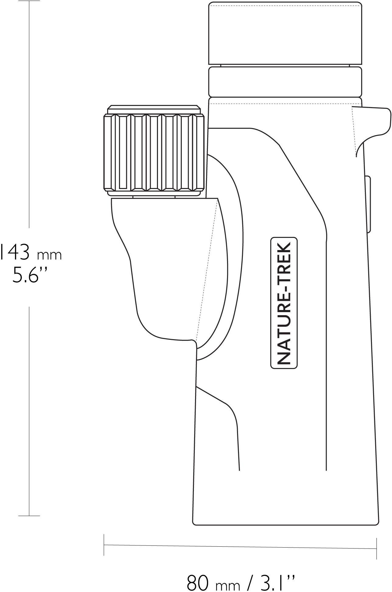 Монокуляр Hawke Nature Trek 8x42 Green (35220) - фото 3 Монокуляр Hawke Nature Trek 8x42 Green (35220) - фото 3