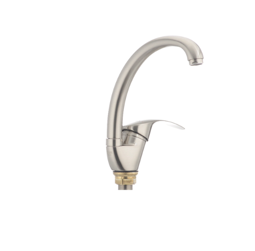 Смеситель для кухни Cron MARS-777 с высоким изливом однорычажный цинковый сплав Хром (b-CR0783) - фото 2 Смеситель для кухни Cron MARS-777 с высоким изливом однорычажный цинковый сплав Хром (b-CR0783) - фото 2