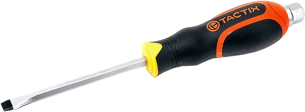 Викрутка Tactix 8x200 мм прямий SL ударна (INSOTOTSL800200UT0)