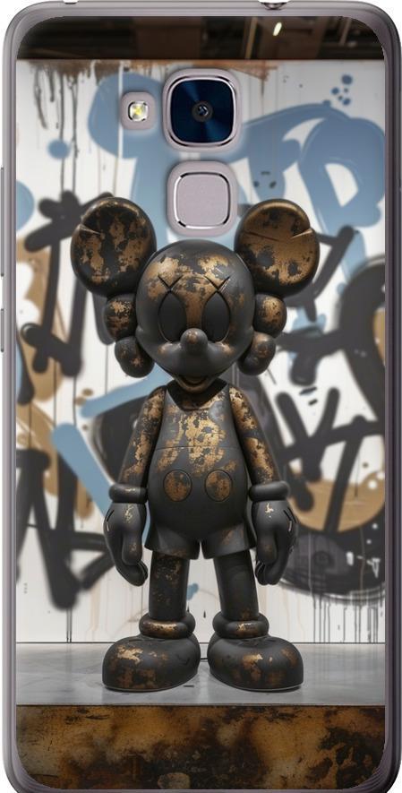 Чехол на Huawei Honor 5C Bronze kaws v2 (6098t-356-42517)