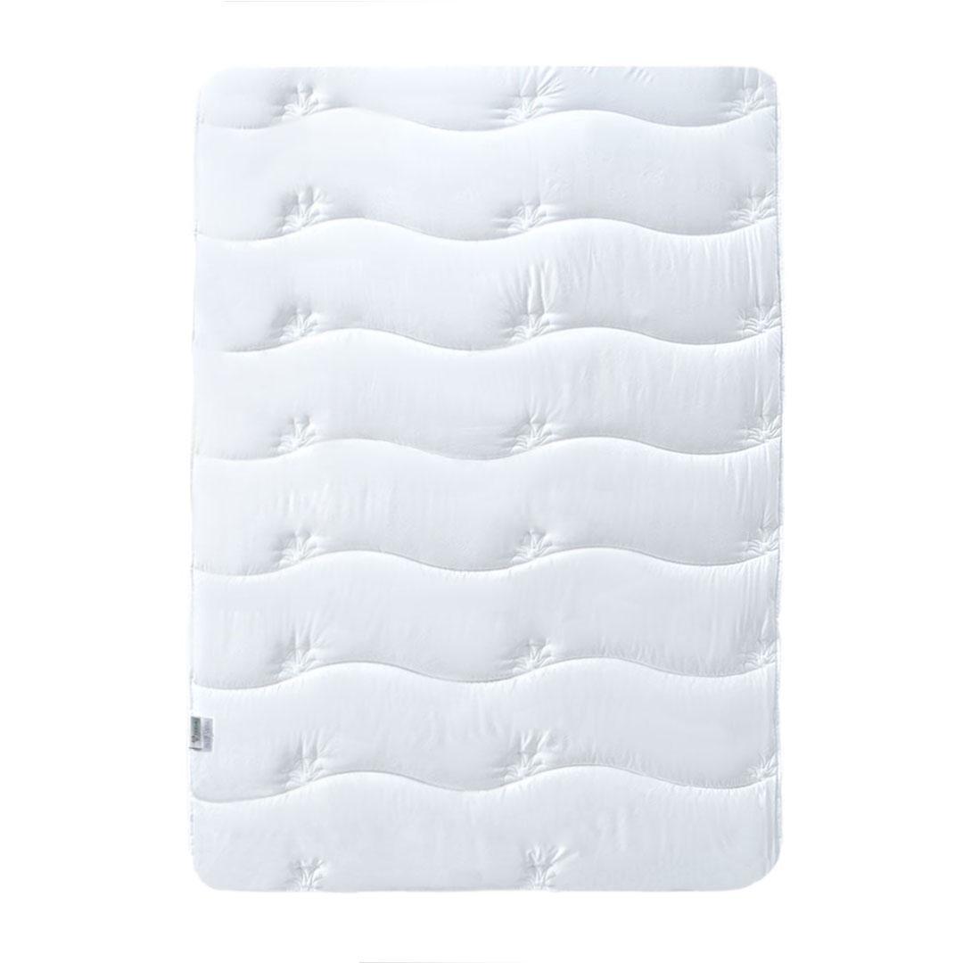 Одеяло Ideia Aloe Vera зимнее полуторное 140х210 см с экстрактом алоэ антиаллергенное Белый (8-6-4948178)