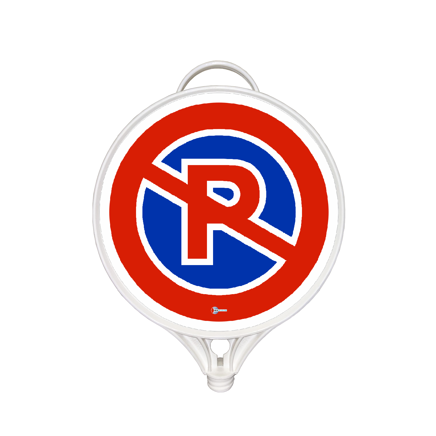 Дорожный знак MFK Plastik Парковка запрещена двухсторонний 28x39 см (MFK 9104)