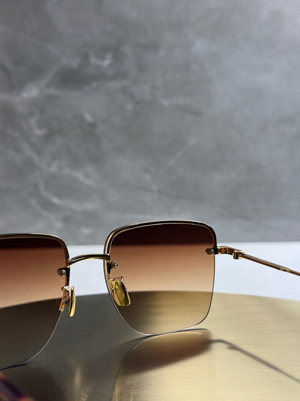 ᐉ Солнцезащитные очки Saint Laurent SL 312 M 008 Gold/Brown • Купить в ...