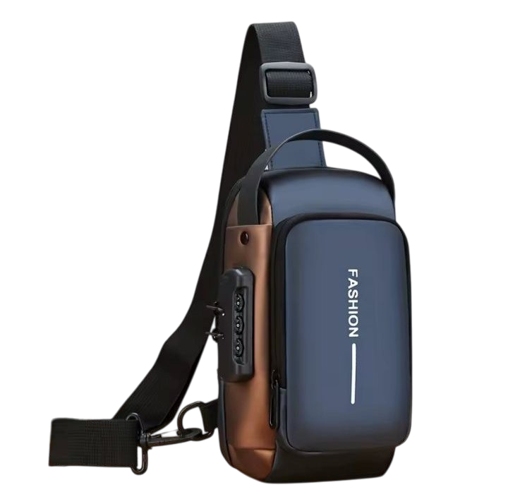 Сумка мужская XIO Fashion с USB зарядкой и кодовым замком тип 3 (351-02)