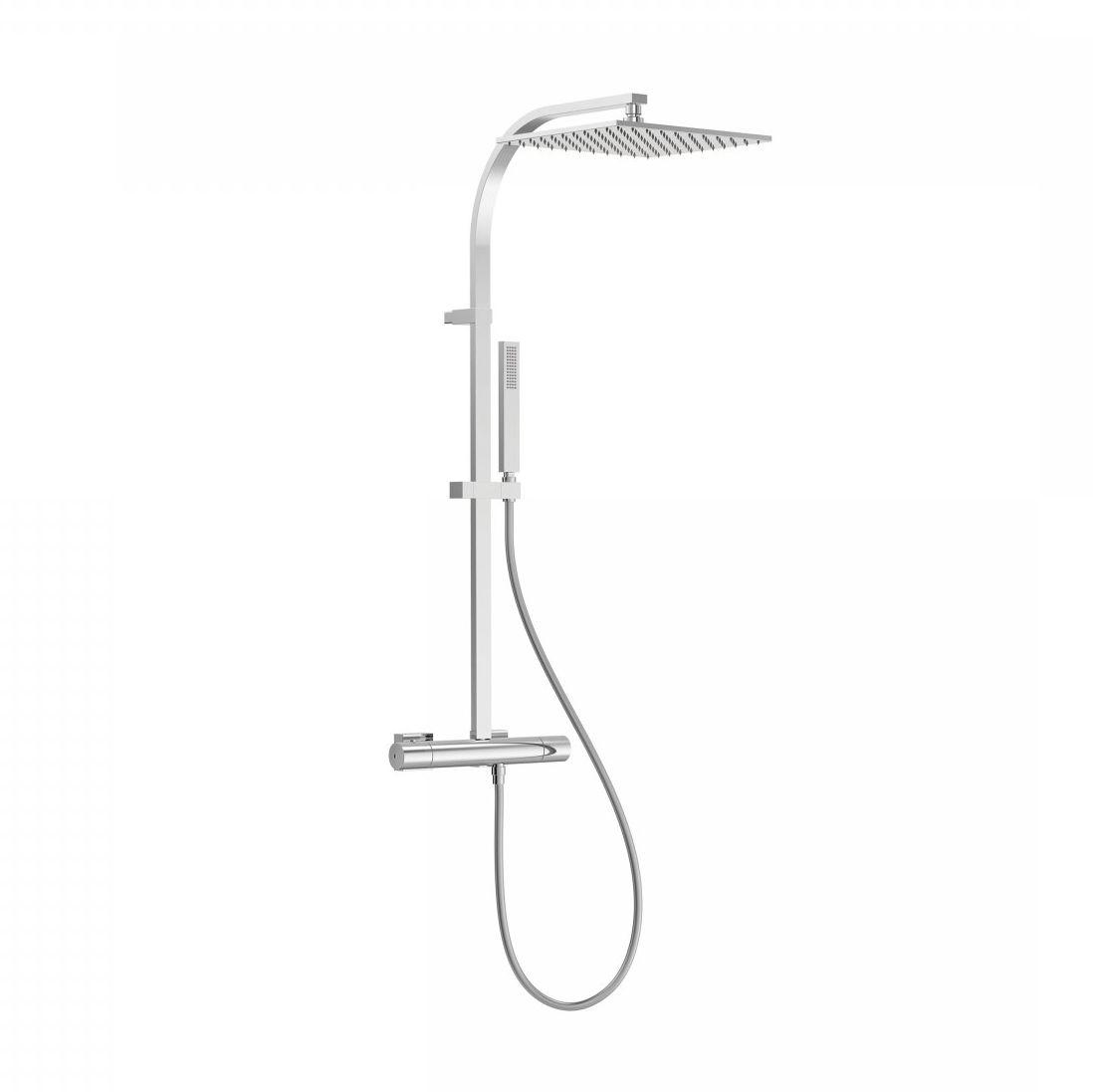 Душевая система Tres Project-Tres с термостатом Хром (21139501) Душевая система Tres Project-Tres с термостатом Хром (21139501)