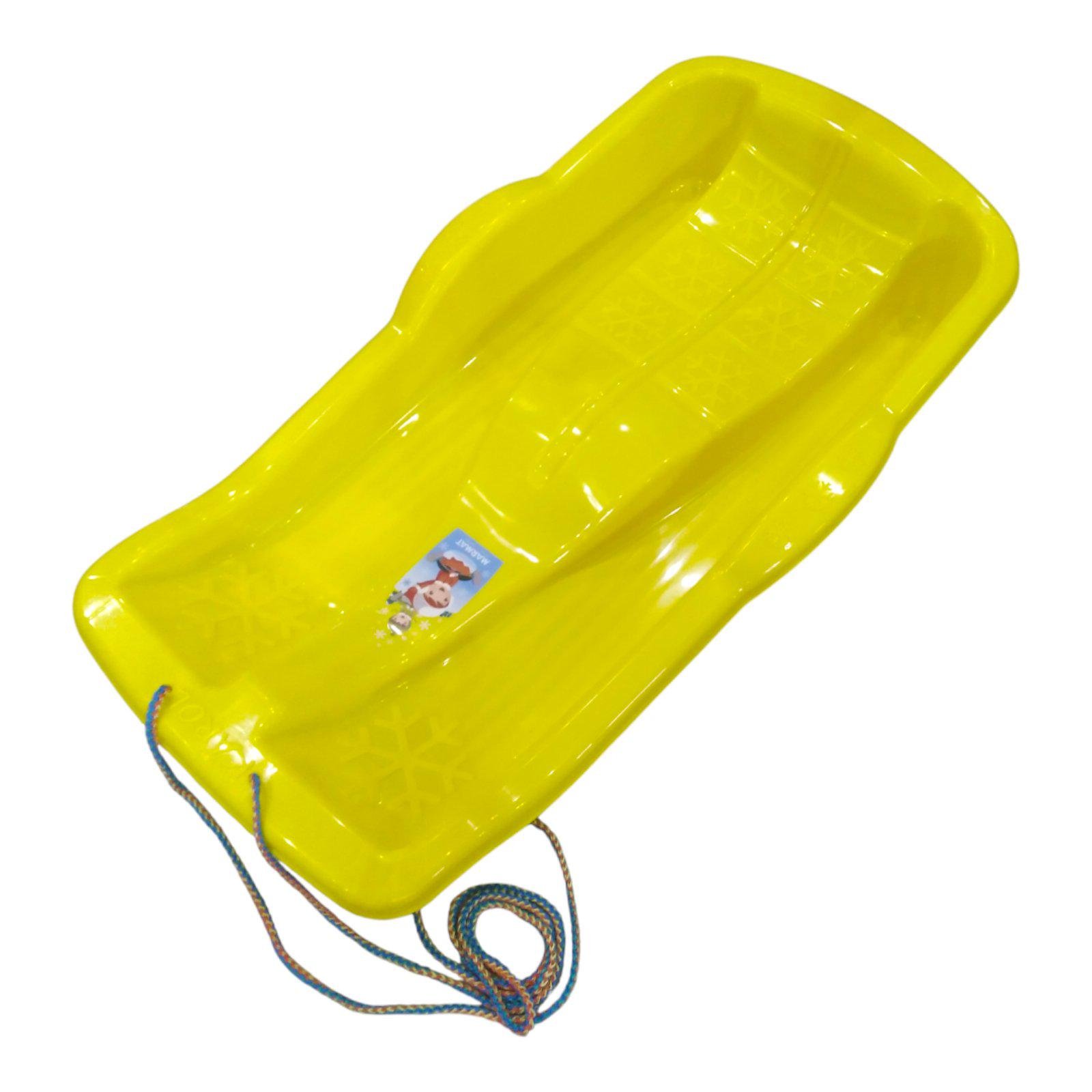 Санки детские с ручками Marmat Karol Желтый (11147)