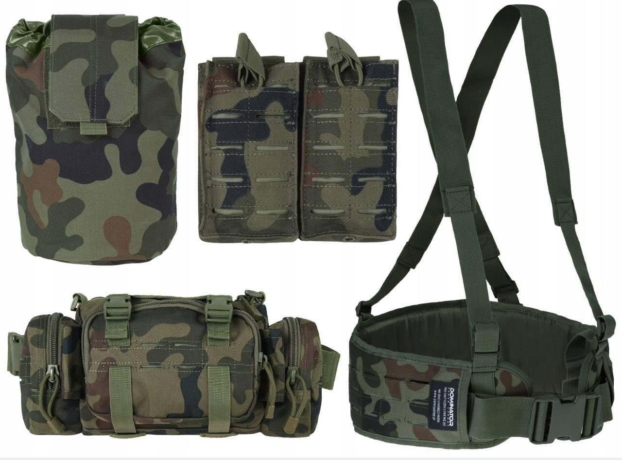Пояс разгрузочный Molle с подиумом/сумкой скидки/инженерным подсумком Камуфляж (58354530)