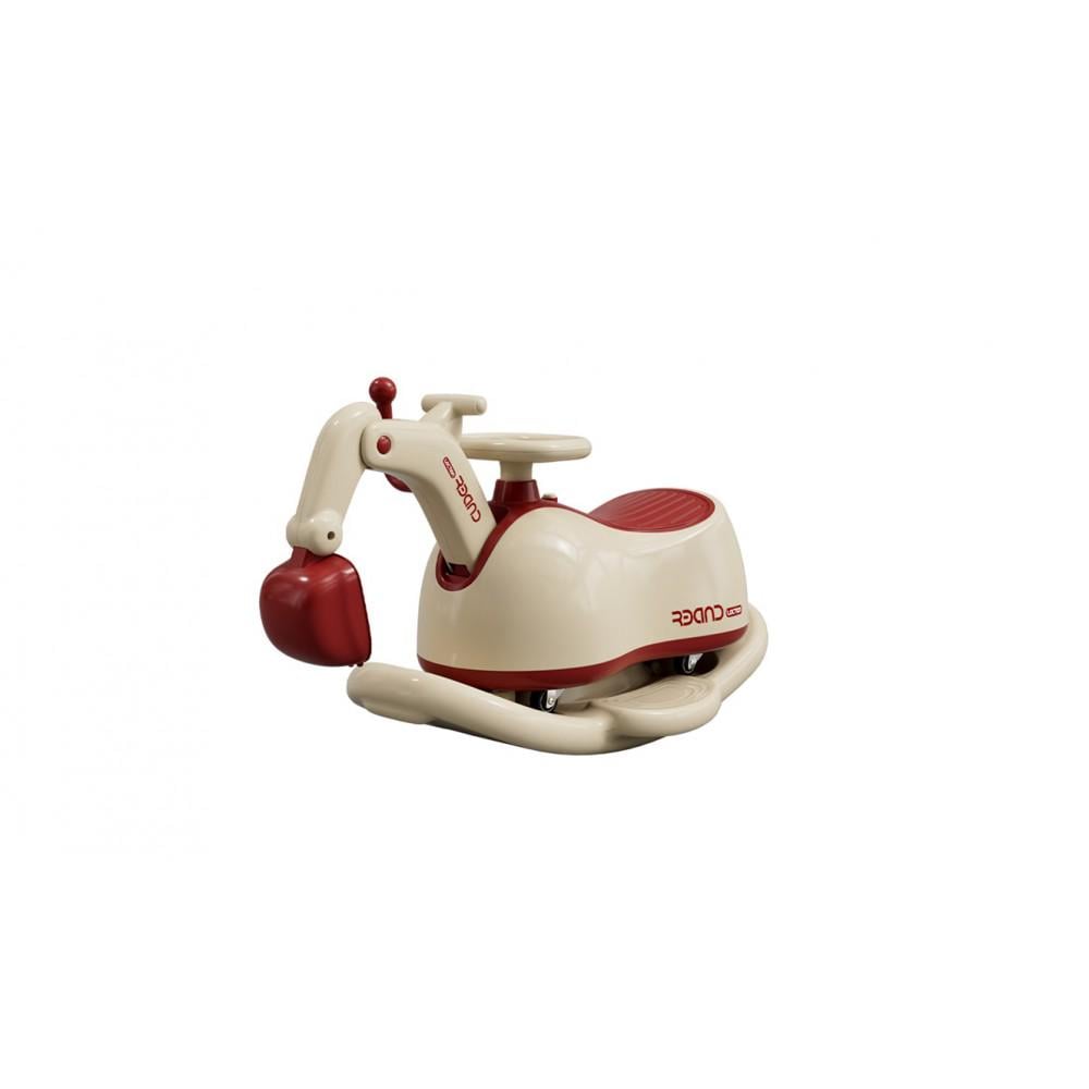 Детская каталка-толокарь Beruty EXCAVATOR Beige/Red (PH00043)