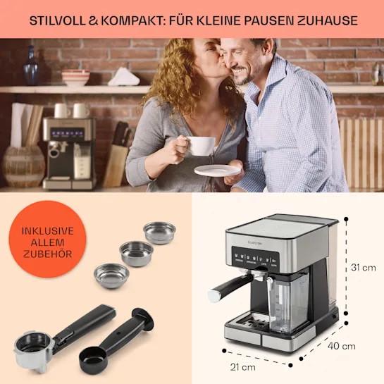 Кавоварка ріжкова KLARSTEIN Arabica Comfort 10035655-U 1350 W 20 бар - фото 4