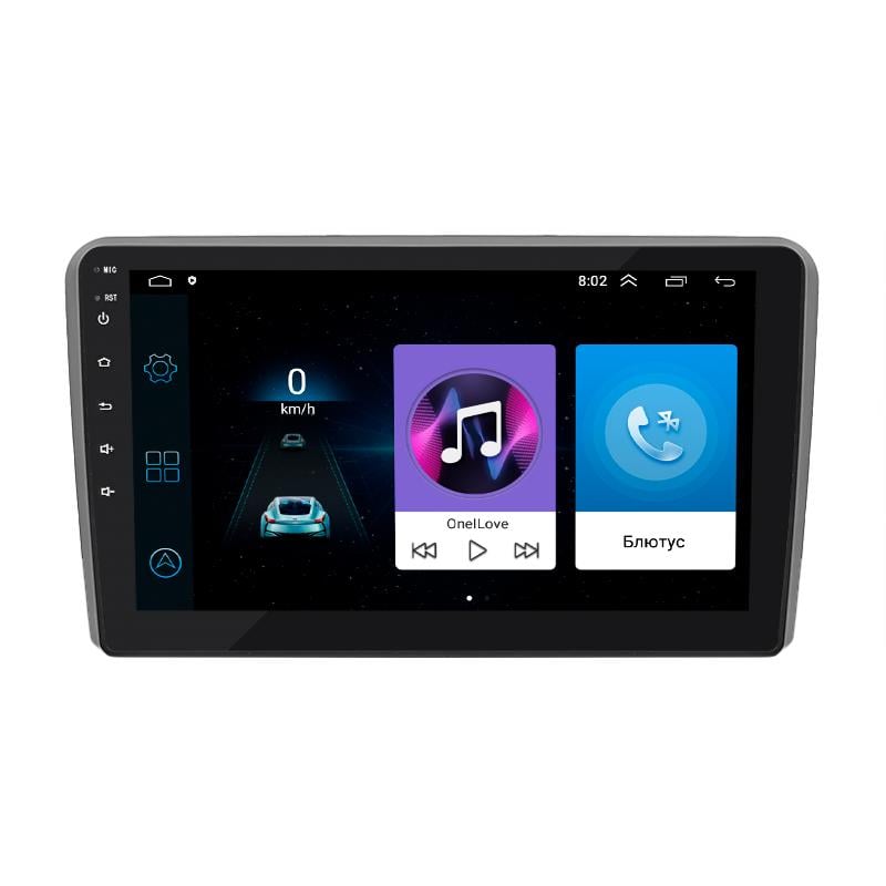 Штатная магнитола Lesko для Audi A3 II (8P) Рестайлинг 1 2004-2008 экран 9" 1/16 Wi-Fi GPS Optima ауди