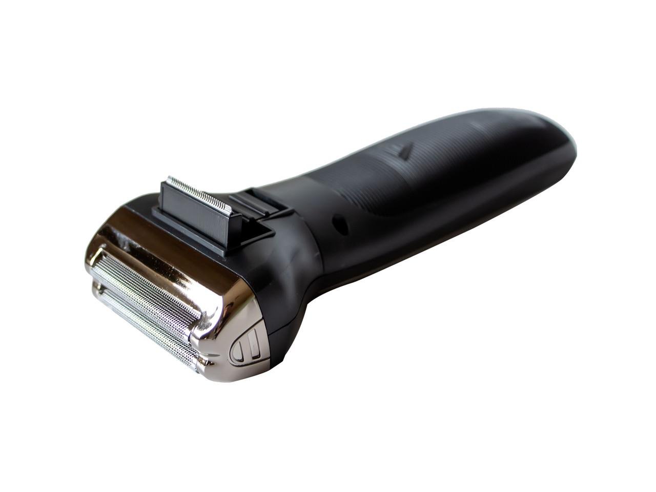 Электрическая мужская бритва для бороды Gemei 598 сеточная Черный - фото 2 Электрическая мужская бритва для бороды Gemei 598 сеточная Черный - фото 2