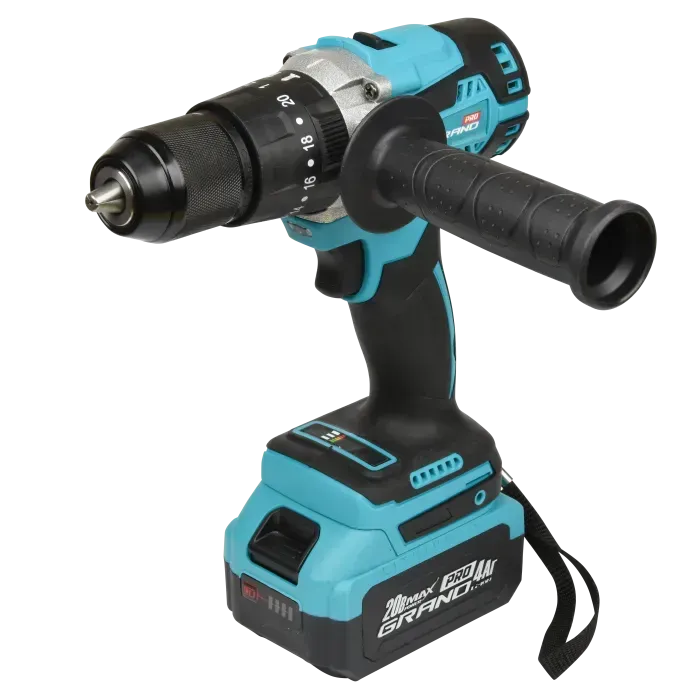 Набір акумуляторних інструментів Grand № 3 PROF (МШУ-20BL/PRO+ДА-20/13UBL+Grand АГ-800UBL) - фото 8