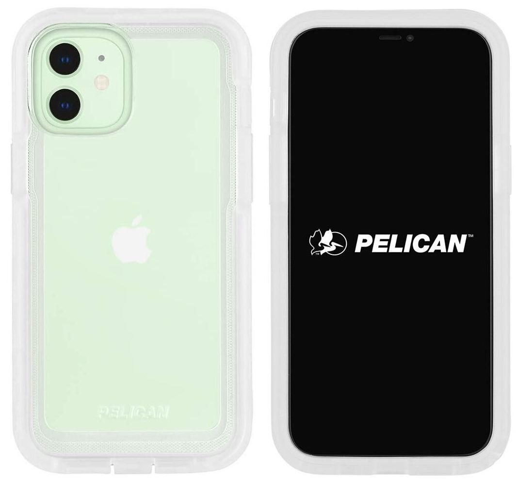 Чехол противоударный с клипсой Pelican Voyager Defender для iPhone 12/12 Pro (6.1") Clear - фото 15