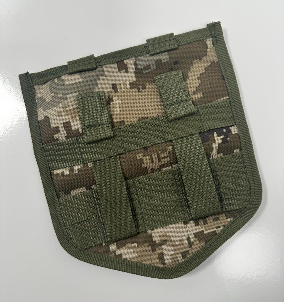 Підсумок для саперної лопати Clefers Tac MOLLE універсальний 22x17 см Піксель (5024579) - фото 1