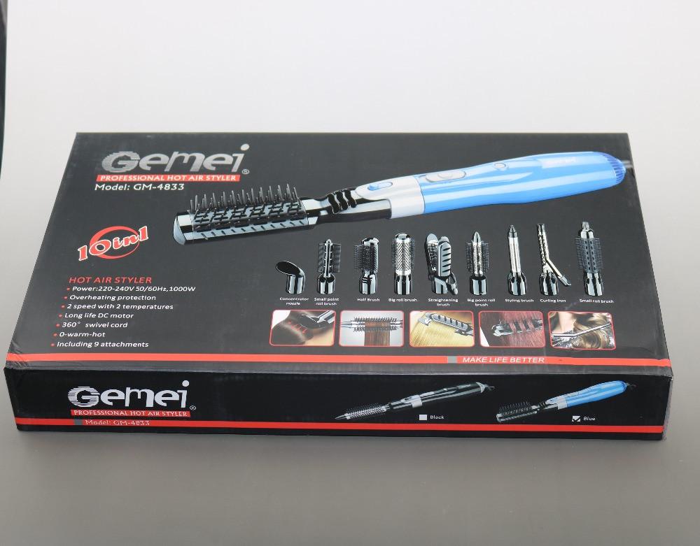 Фен для волосся Gemei GM-4833 10в1 (1656td) - фото 6
