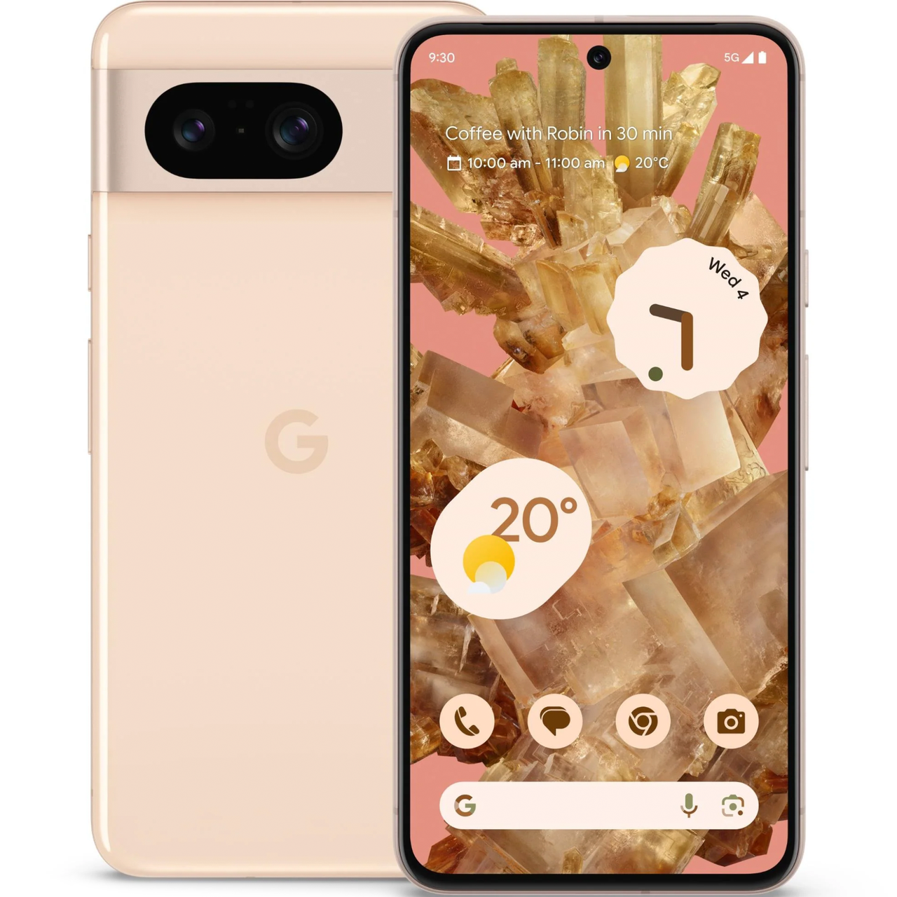 ᐉ Смартфон Google Pixel 8 8/128GB Rose • Купить в Киеве, Украине • Лучшая  цена в Эпицентр