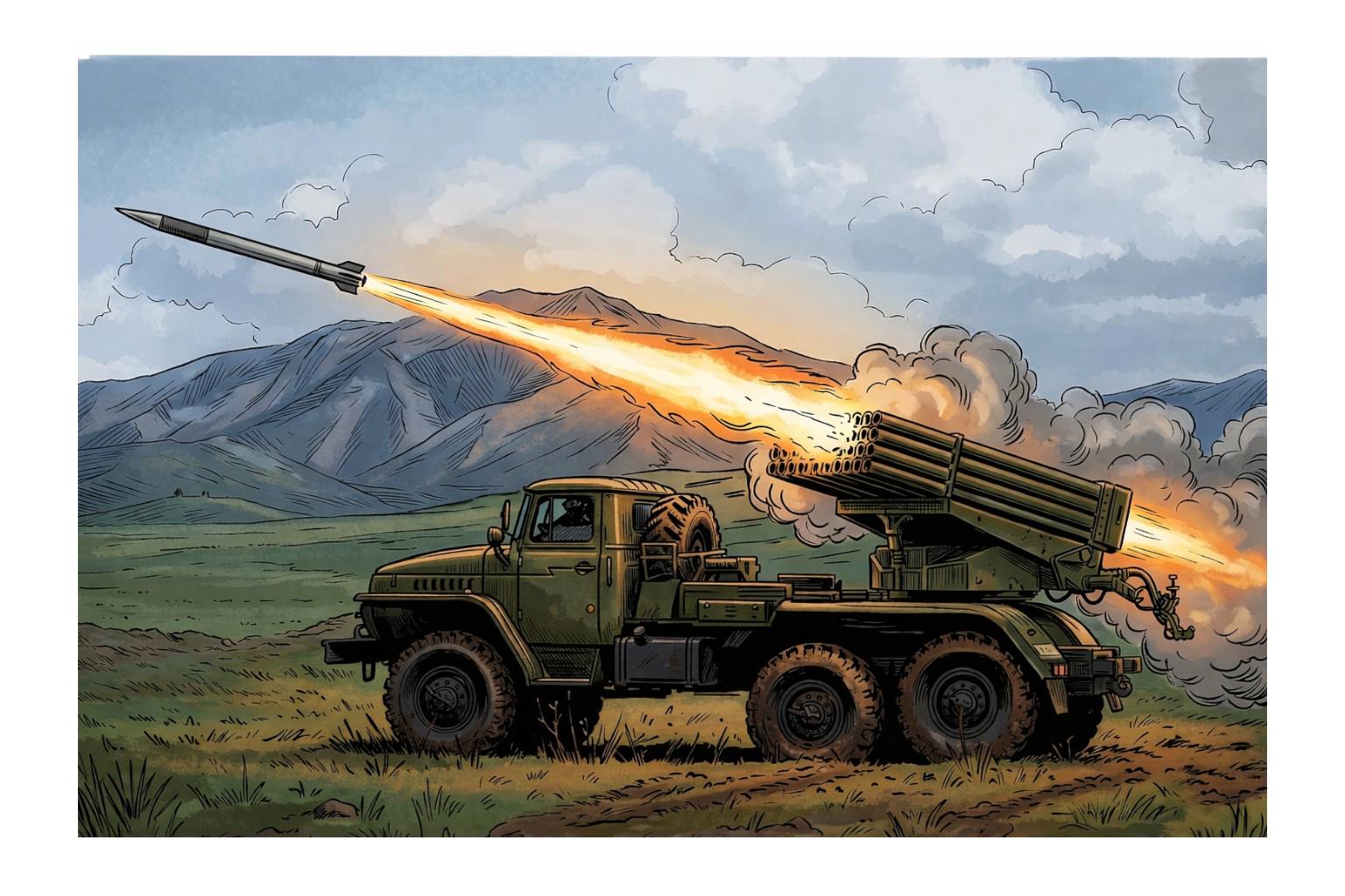 Банер Реактивна система залпового вогню Варіант 1 (33393330)