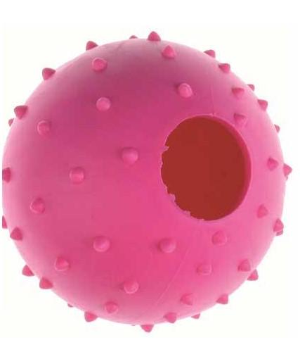 Игрушка для собак Tatrapet Dental Gum мячик резиновый с шипами 9,5 см (484.14) Игрушка для собак Tatrapet Dental Gum мячик резиновый с шипами 9,5 см (484.14)