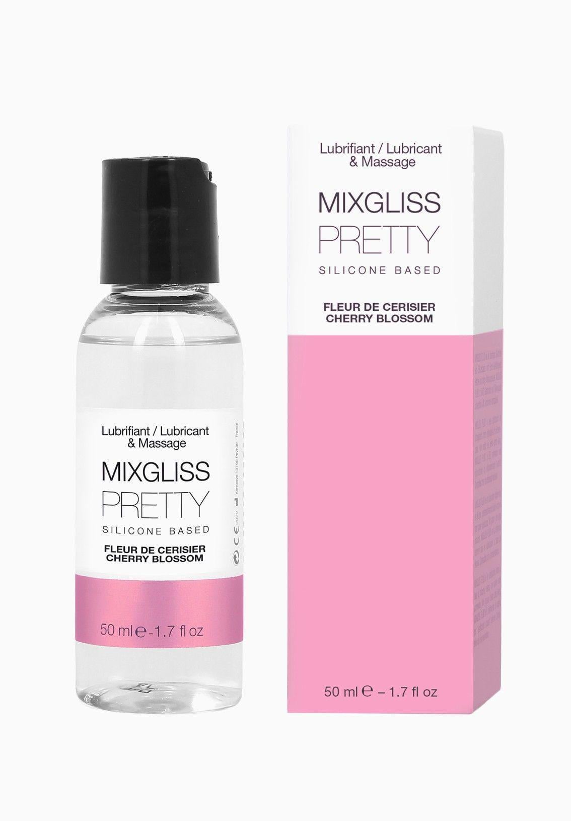 Лубрикант на силіконовій основі MixGliss PRETTY FLEUR CERISIER з ароматом квіток вишні 50 мл (BL1362)