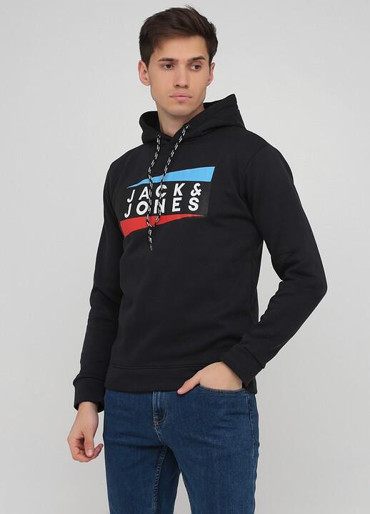 Реглан Jack & Jones 12171071x10 мужской Черный (185 027) - фото 3