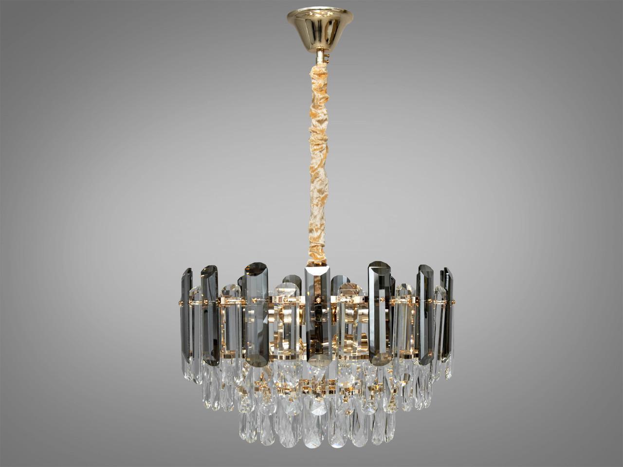 Люстра хрустальная EcoLed 8805-450SG Золотой