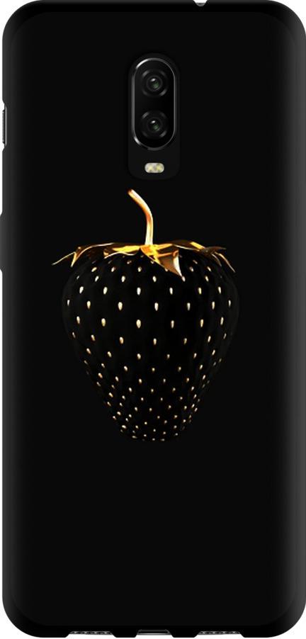 Чехол на OnePlus 6T Черная клубника (3585b-1587-42517)