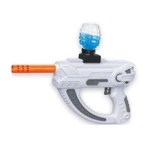 Пистолет Space Gun стреляет орбизами/глушитель/от аккумулятора 7,4 V White (148115)