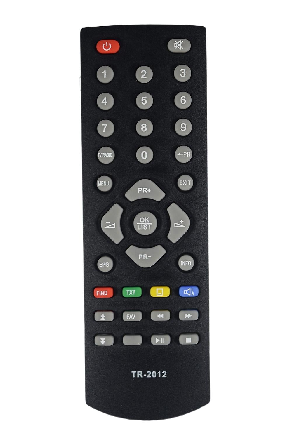 Пульт для DVB-T2 тюнера LUMAX Y-133A2 (5129)