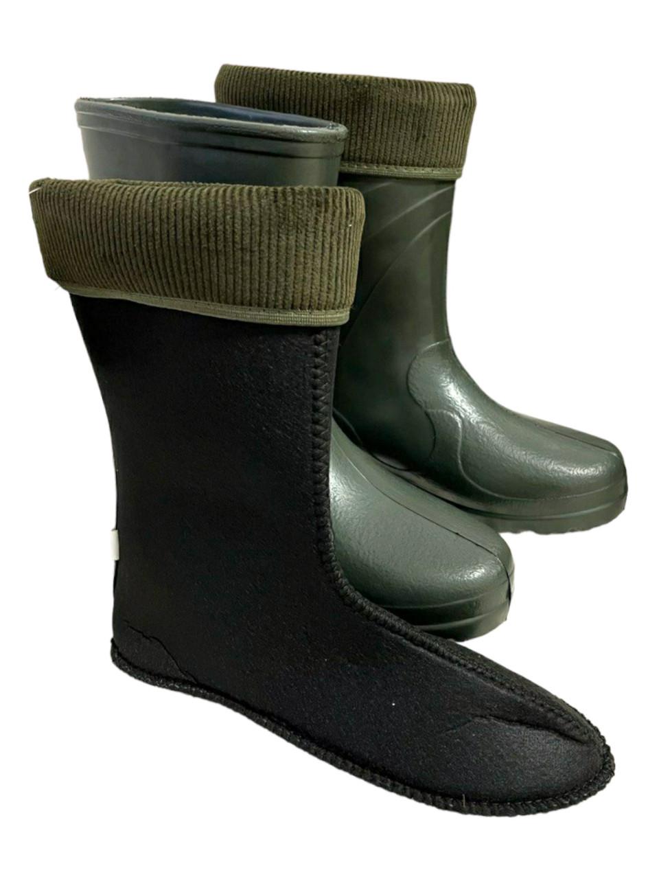 Чоботи зимові Lemigo Grenlander EVA зі вставкою неопрен р. 39-40 25 см Хакі (2001405305) - фото 7