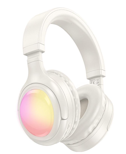 Навушники Hoco W48 Focus BT headphones Milky White