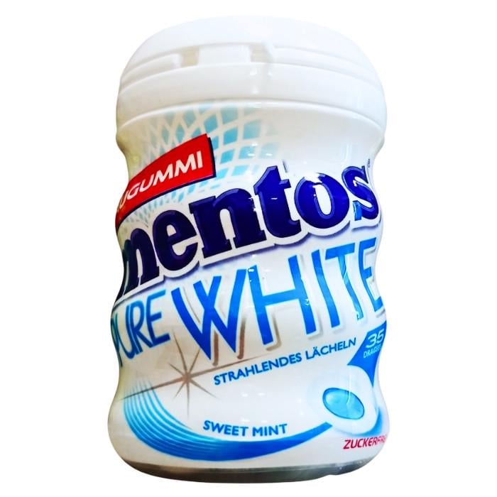 Жуйки Мentos Pure White без цукру 70 г